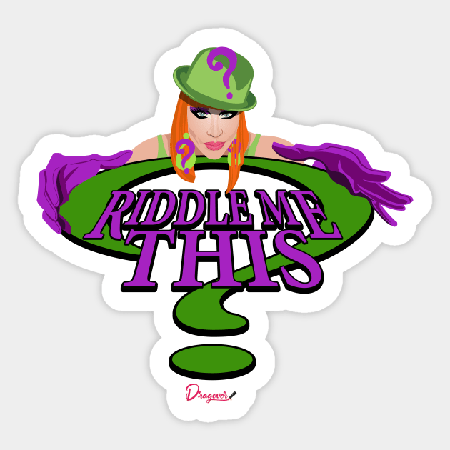 Phi Phi from Drag Race Sticker by dragover